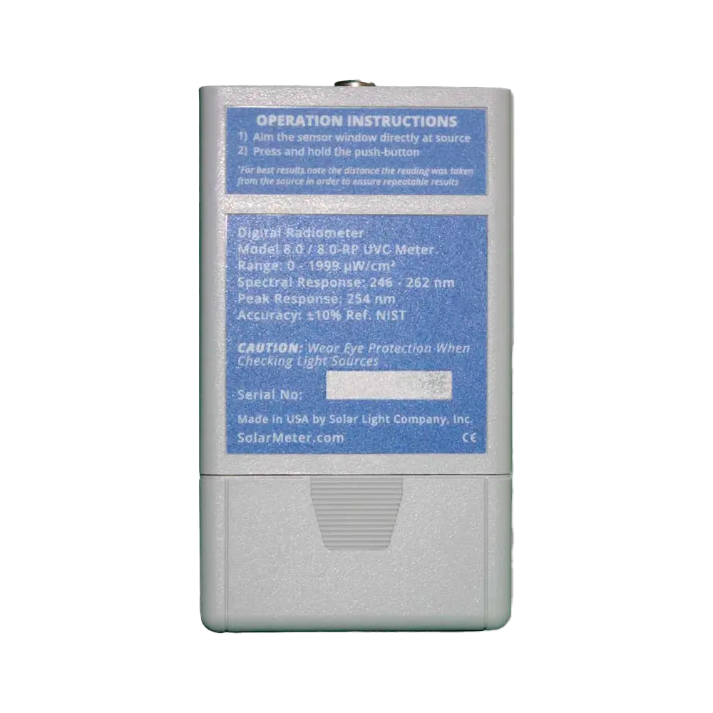 Econlux Solarmeter 8.0 UVC Messgerät 254 nm Desinfektion
