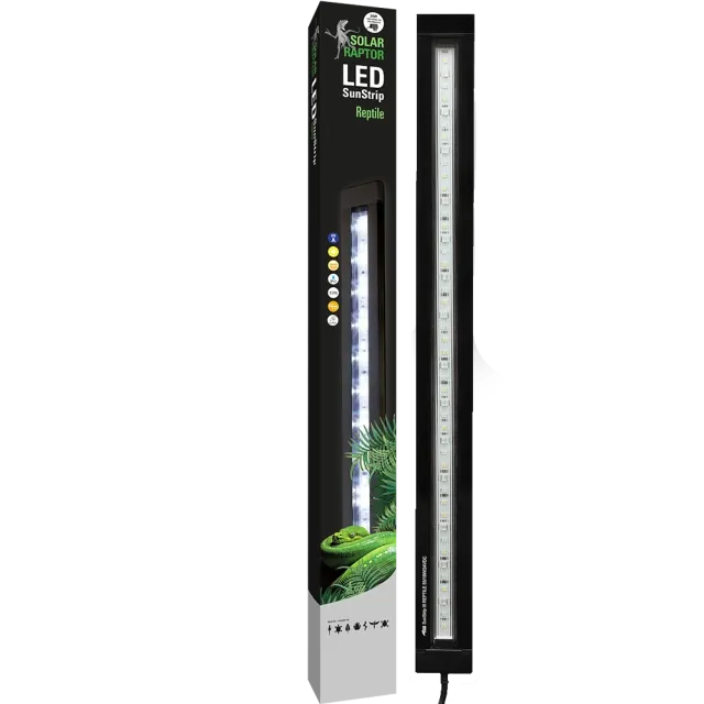 Econlux Solar Raptor SunStrip III 35 Reptile LED Black Bundle