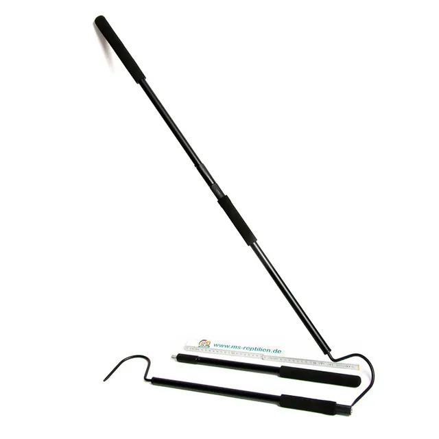 M&S Reptilien Schlangenhaken 2in1 100cm zerlegbar Softgriff