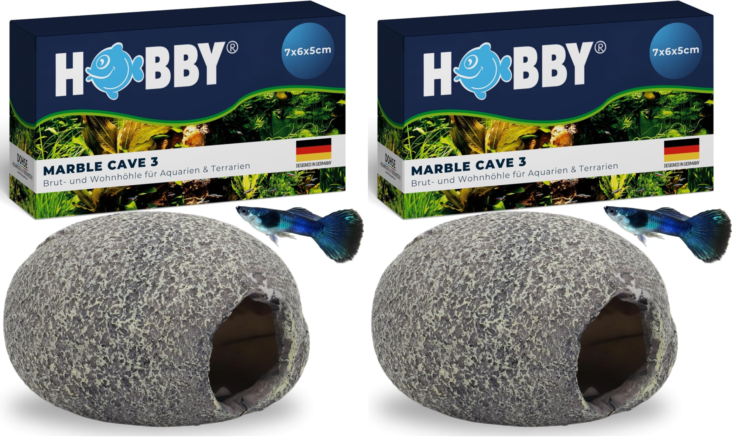 Hobby Marble Cave 3 Aquariumhöhle 7x6x5 cm
