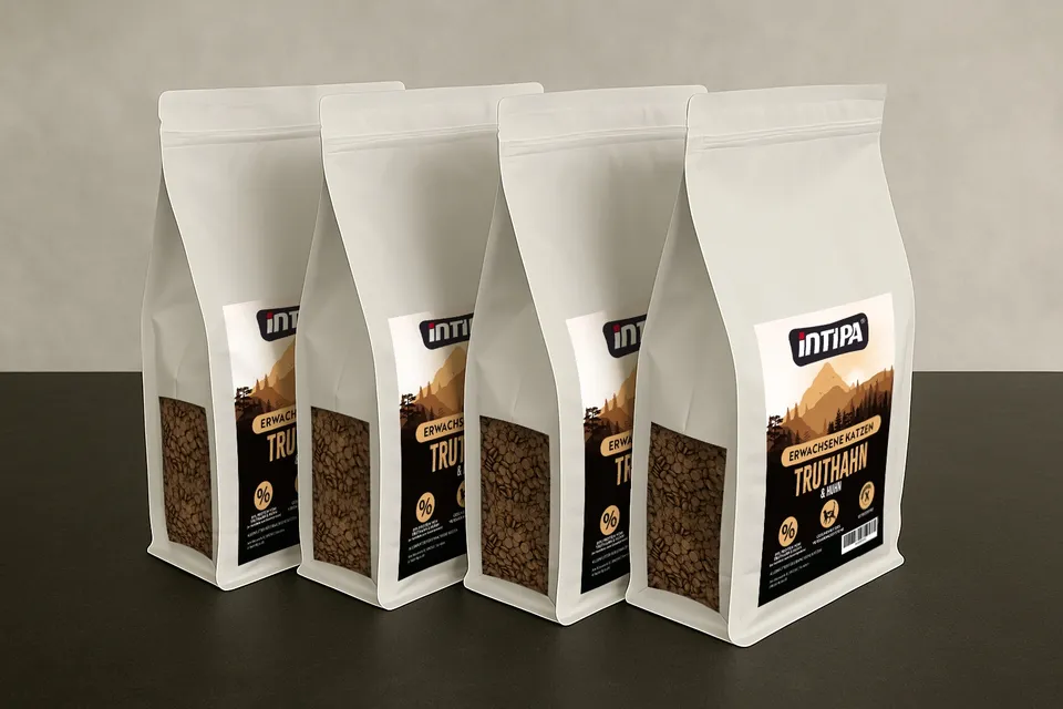intipa CAT Truthahn und Huhn Katzenfutter trocken 6 kg Geflügel