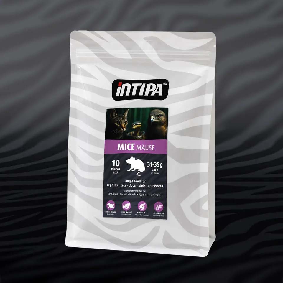 intipa Mäuse Frostfutter 31-35 g 10 Stück Schlange