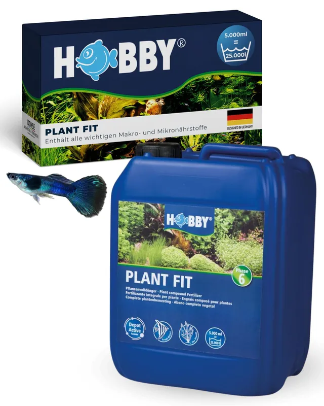 Hobby Plant Fit I Flüssigdünger 5000 ml ohne Nitrat Phosphat