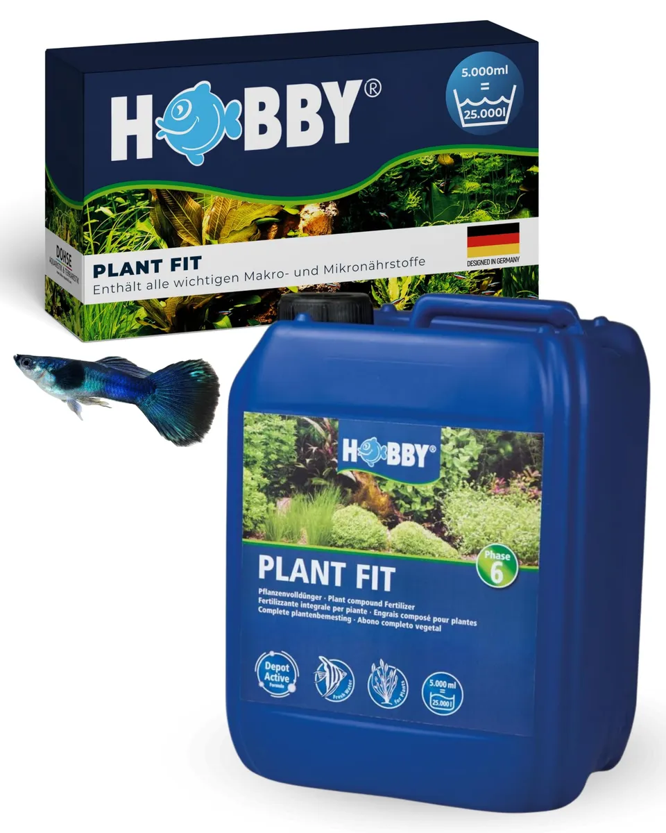 Hobby Plant Fit I Flüssigdünger 5000 ml ohne Nitrat Phosphat