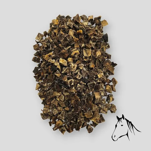 Snackbrocken Pferdeherz Hundesnack 200 g proteinreich