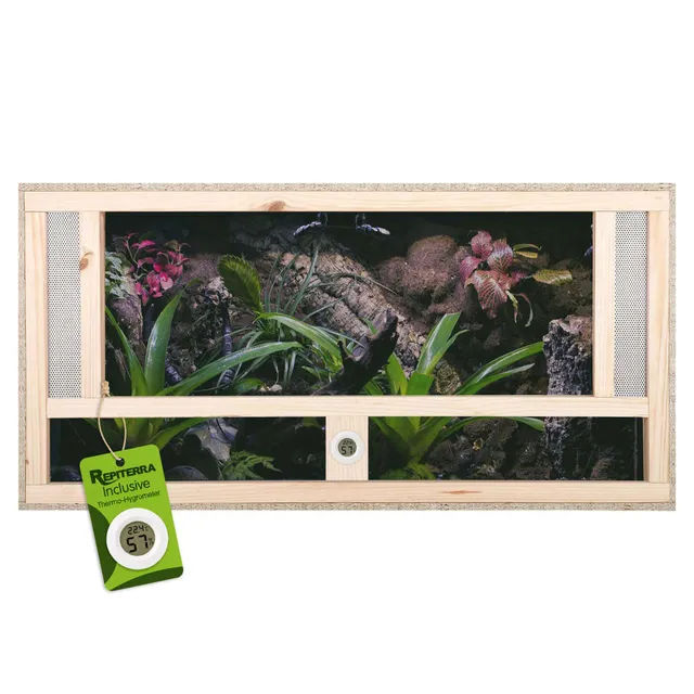 Repiterra Holzterrarium Frontbelüftung 100x40x40 cm OSB