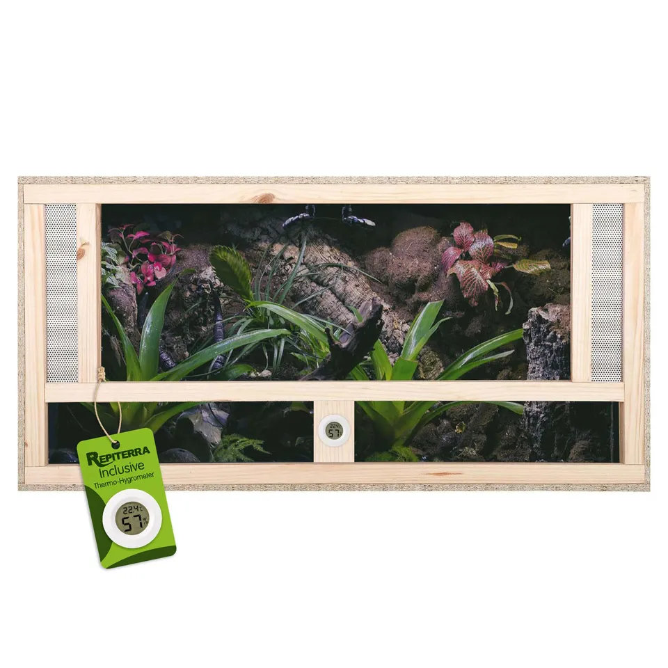 Repiterra Holzterrarium Frontbelüftung 100x40x40 cm OSB