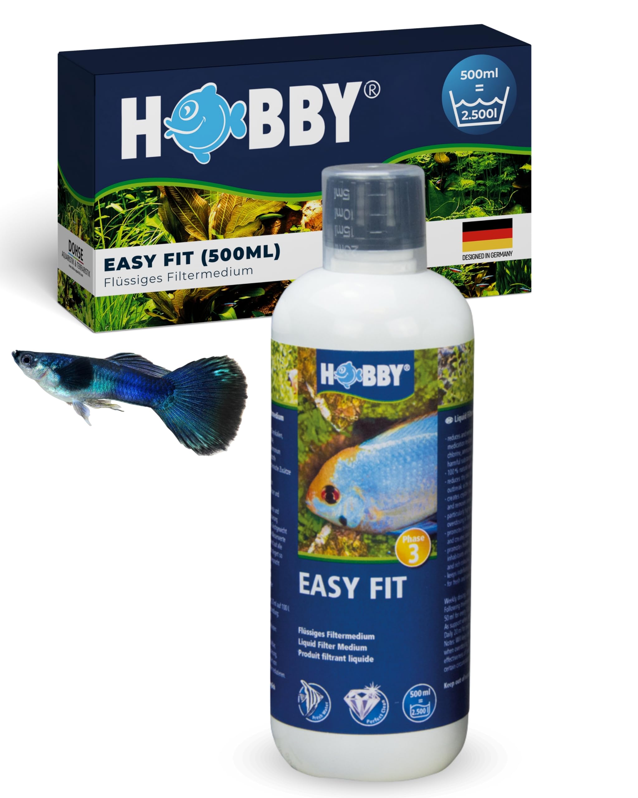 Hobby Easy Fit I Wasseraufbereiter 250 ml natürlich