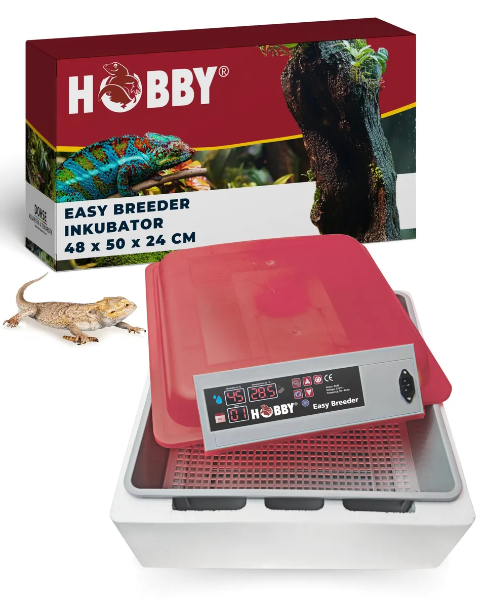 Hobby Easy Breeder Inkubator Brutkasten Reptilieneier 80W