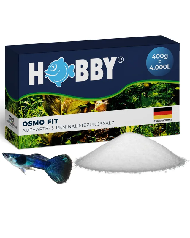 Hobby Osmo Fit I Aufhärtesalz 400g für Osmosewasser