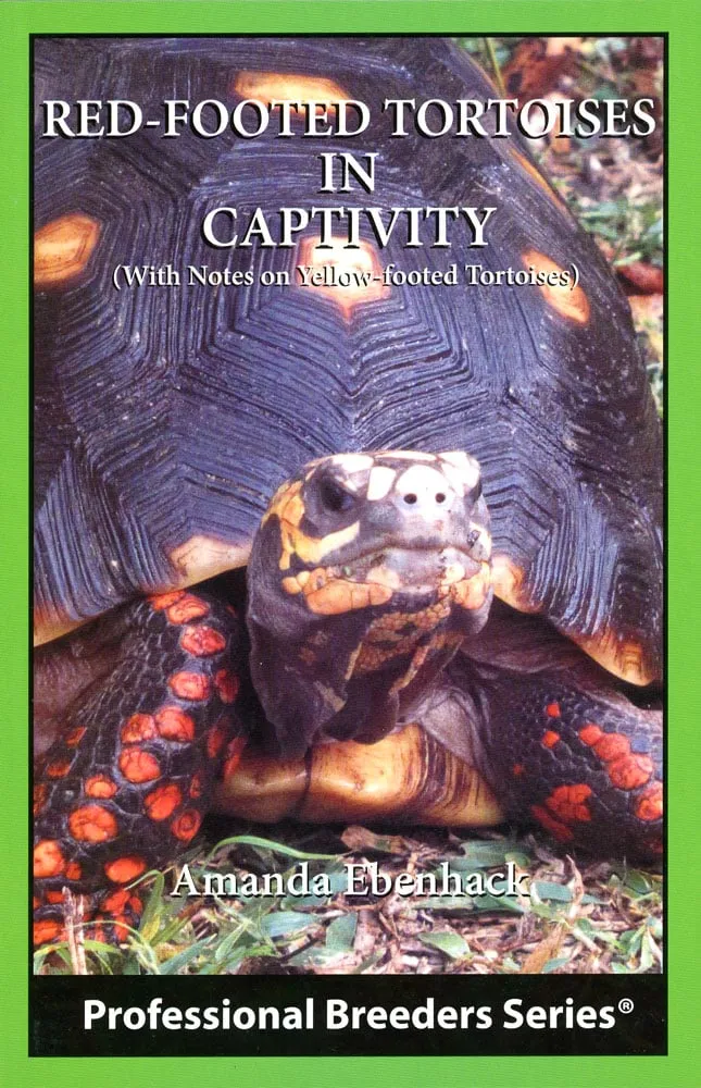 ZooMed Red-Footed Tortoises in Captivity Buch Rotfußschildkröte