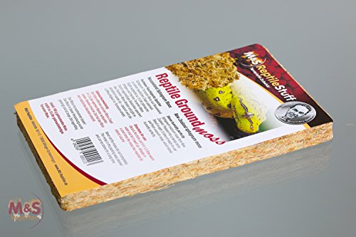 M&S Reptilien Sphagnum Moos Ziegel 100 g für Feuchtterrarium