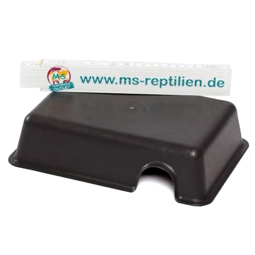 M&S Reptilien Hide Box Versteckhöhle Large 31 cm Kunststoff