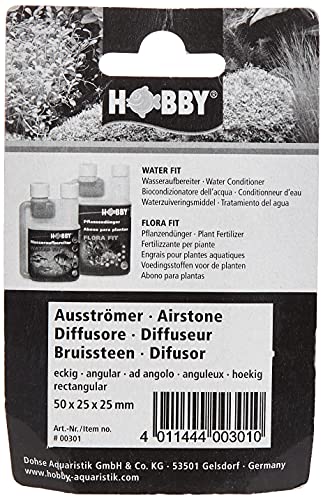 Hobby Aquaristik Ausströmer eckig 50mm Ausströmer Keramik