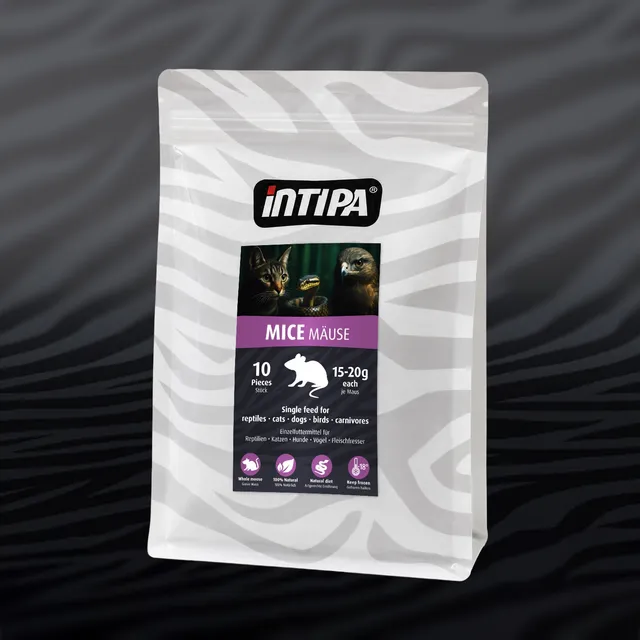intipa Mäuse Frostfutter 15-20 g 10 Stück adult