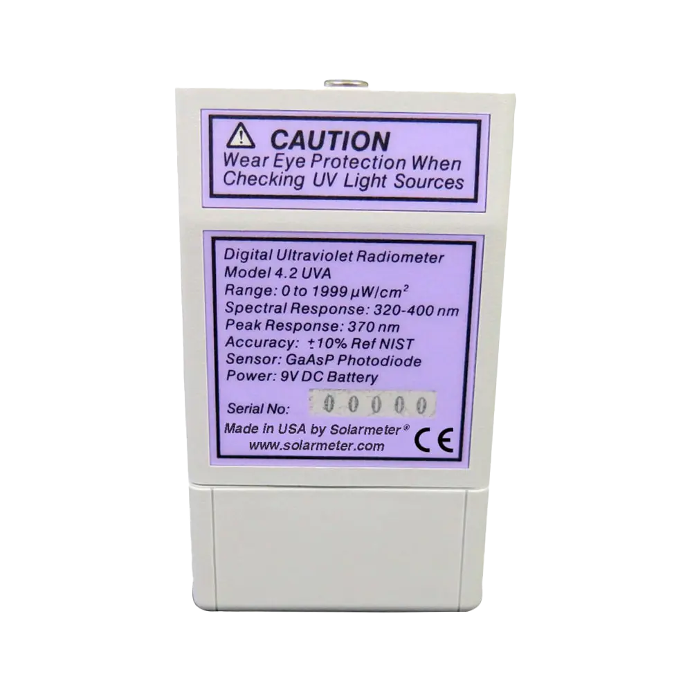Solarmeter 4.2 Sensitive UVA UVA-Messgerät Innenbereich