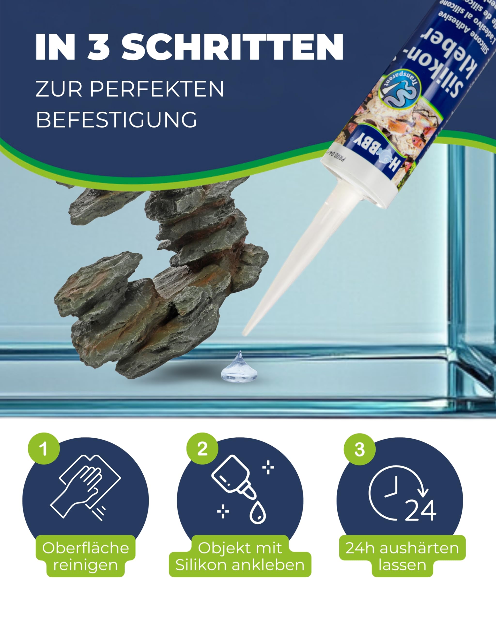 Hobby Silikonkleber 310 ml Aquariensilikon transparent