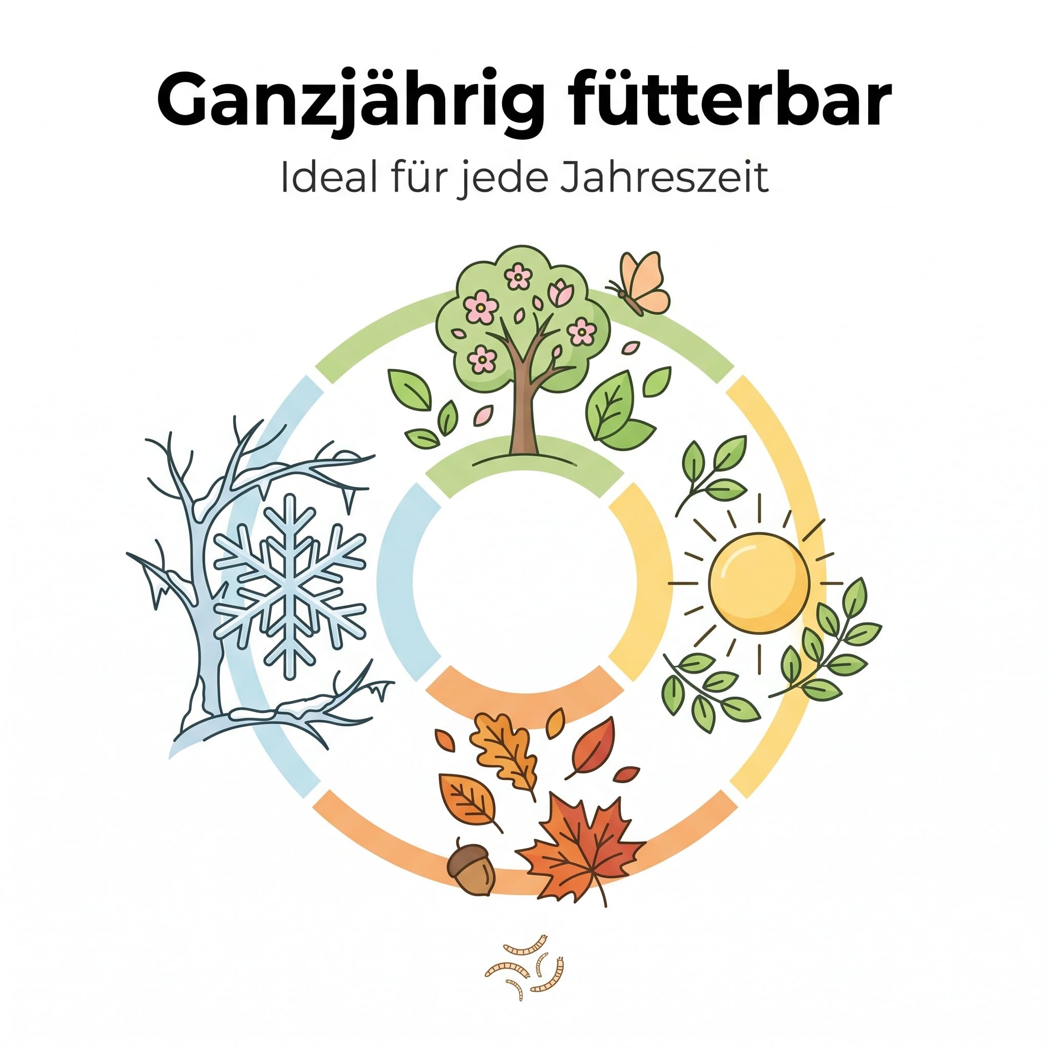 Terrabest Feeders & More Mehlwürmer 520 ml proteinreich