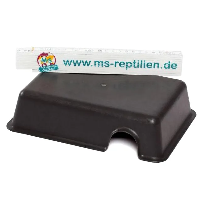 M&S Reptilien Hide Box Versteckhöhle Large 31 cm Kunststoff
