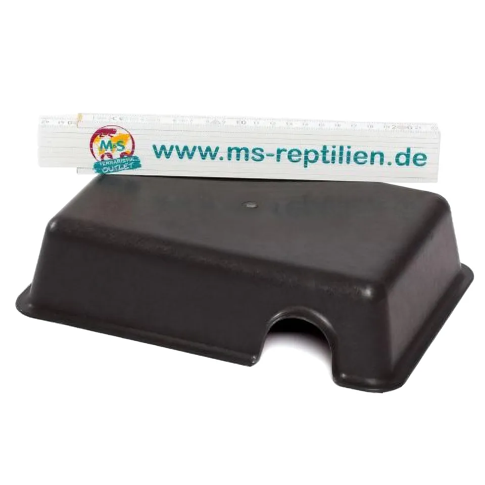 M&S Reptilien Hide Box Versteckhöhle Large 31 cm Kunststoff