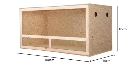 Repiterra Terrarium Holz 100x40x40 cm Seitenbelüftung OSB