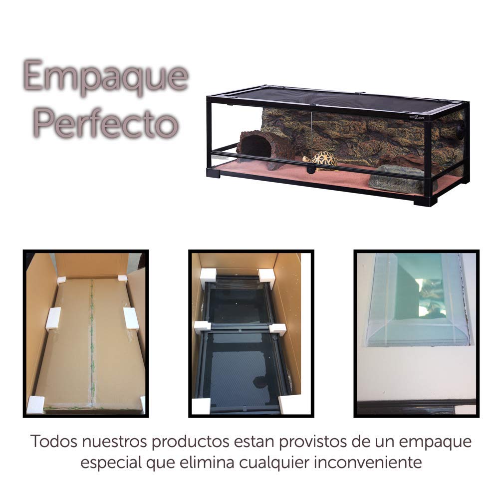 REPTI ZOO Terrarium 91,4x45,7x60 cm Glas