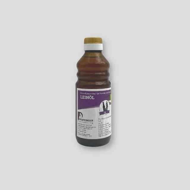 intipa Leinöl Futteröl 250 ml kaltgepresst