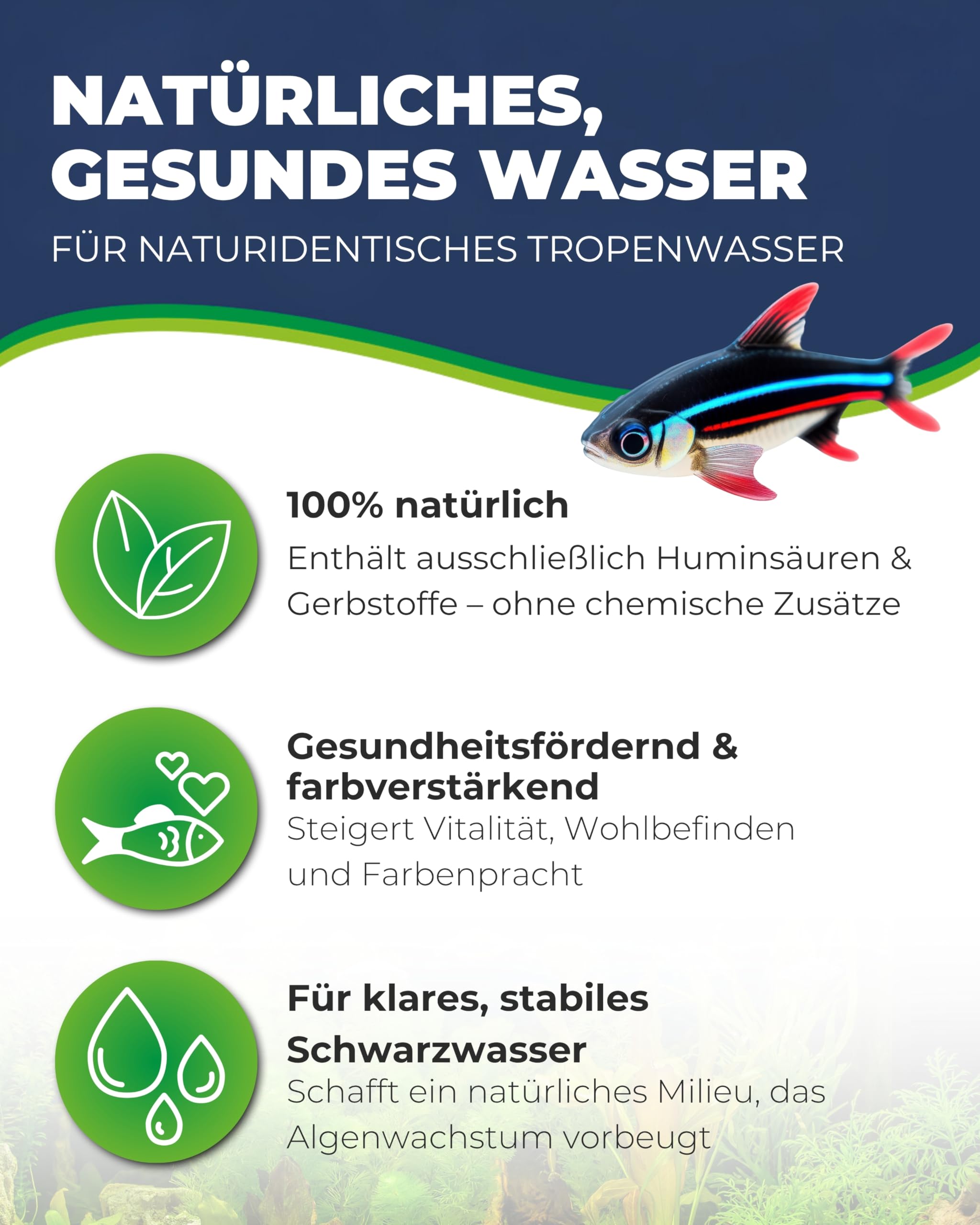 Hobby Tropic Fit Wasseraufbereiter 500 ml Schwarzwasser