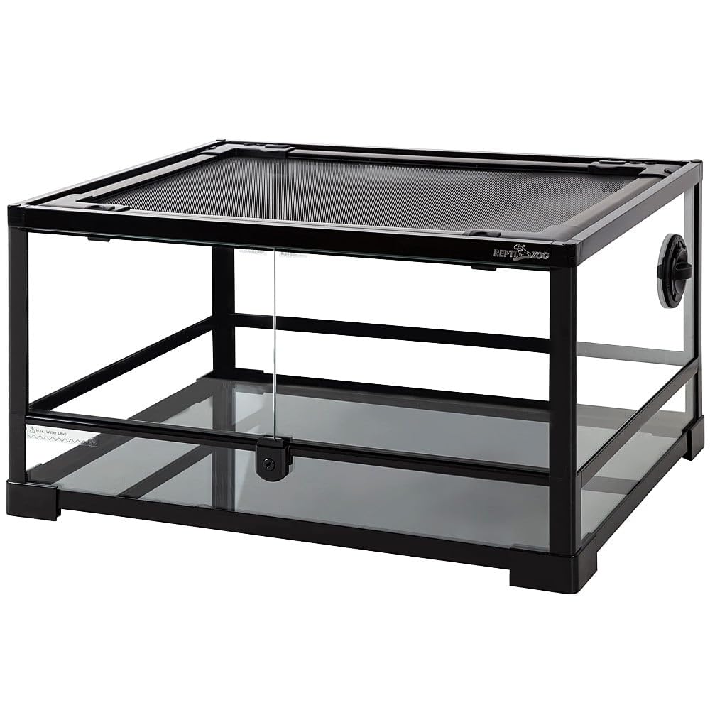 ReptiZoo RK0117 Glas-Terrarium 60x45x32 cm Schwenktür