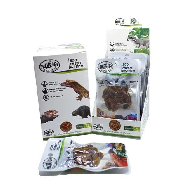 Repashy ProBugs Silkworm Pupae Futterinsekten 15g proteinreich
