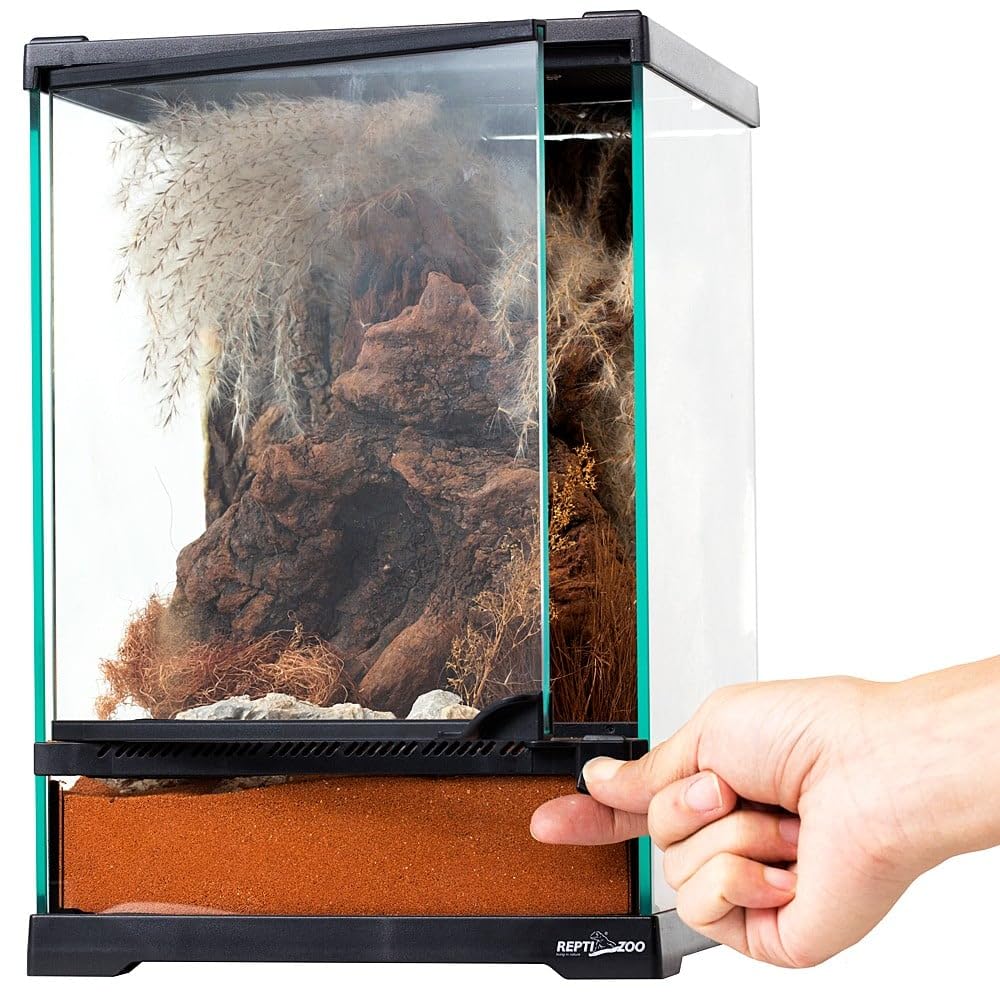 ReptiZoo Glasterrarium 21x21x30cm Nano-Terrarium