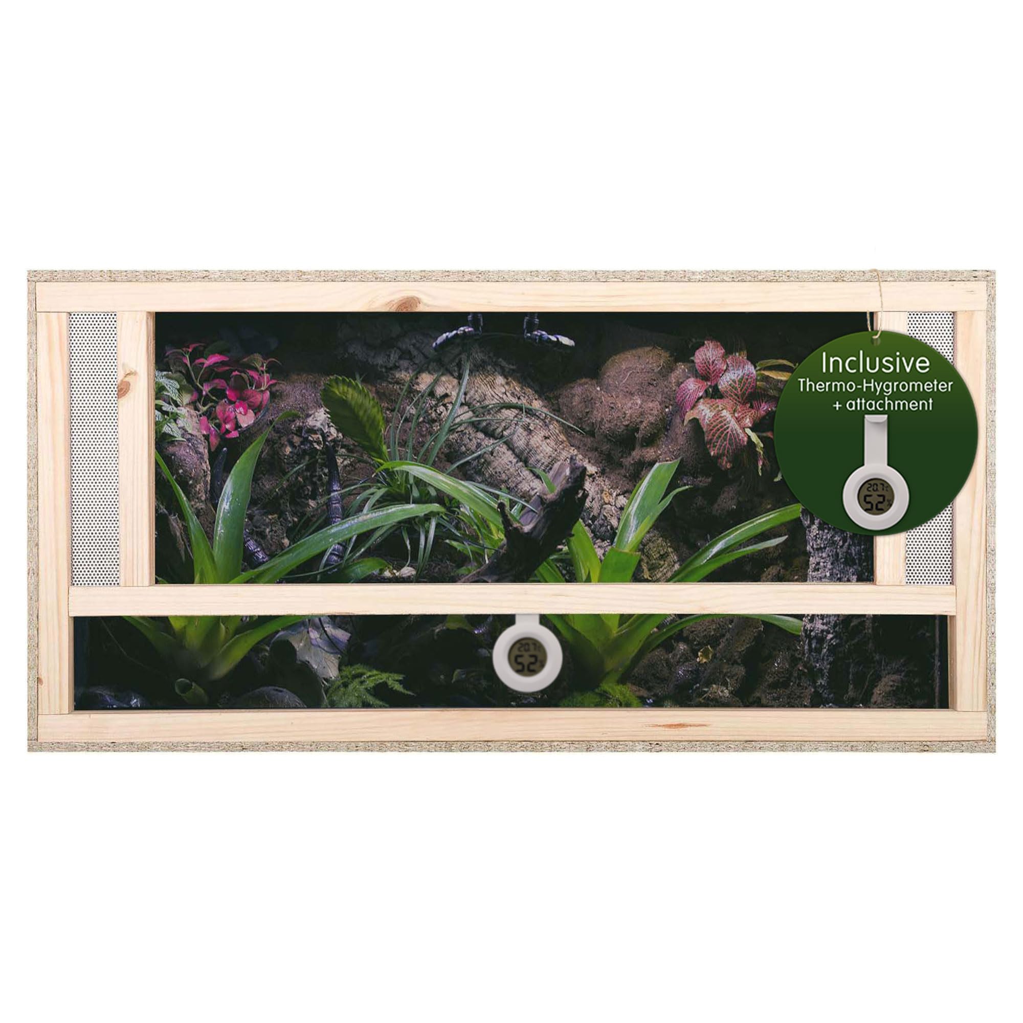 Repiterra Holzterrarium Frontbelüftung 100x40x40 cm OSB