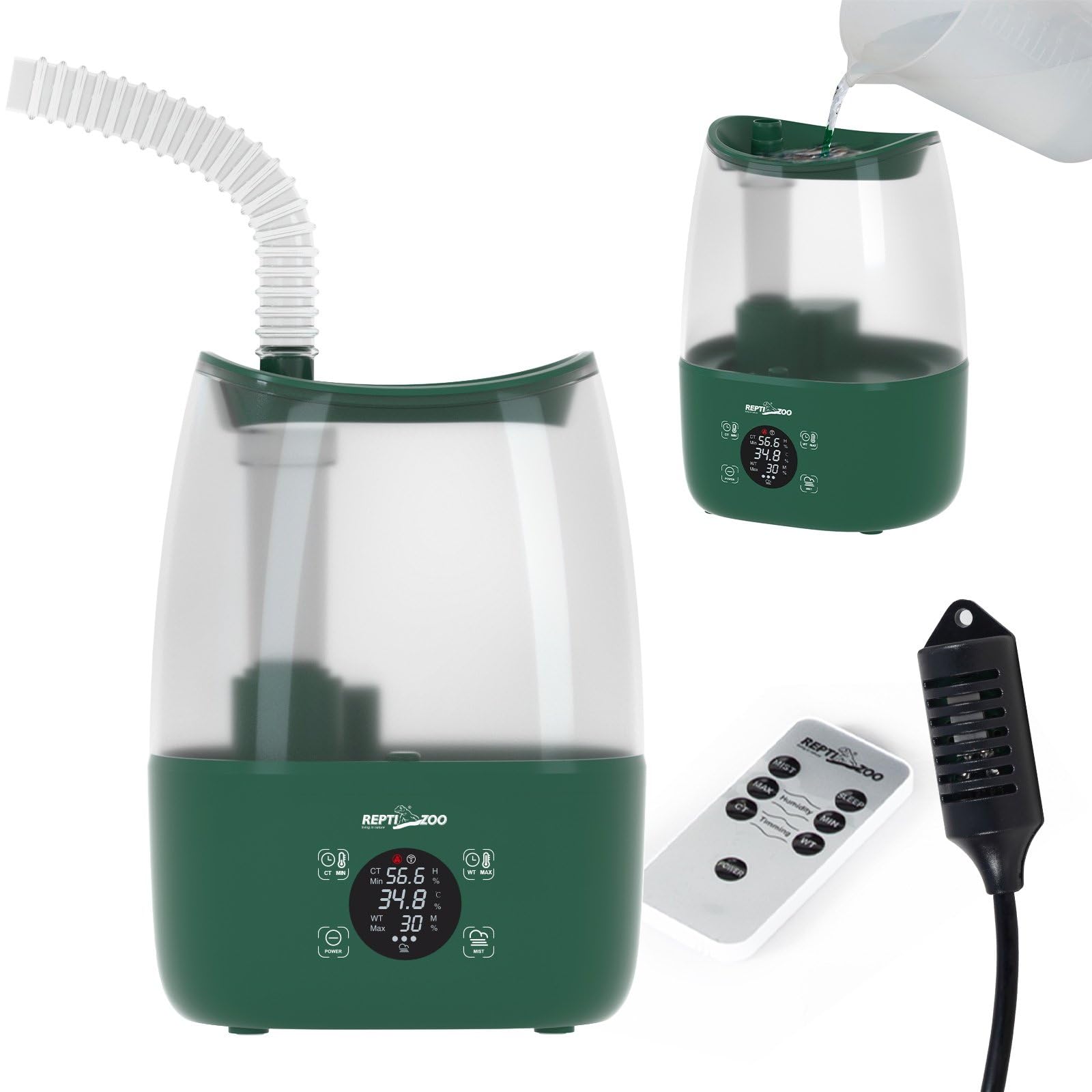 Repti Zoo 2in1 Luftbefeuchter TF07 Nebler Hygrostat