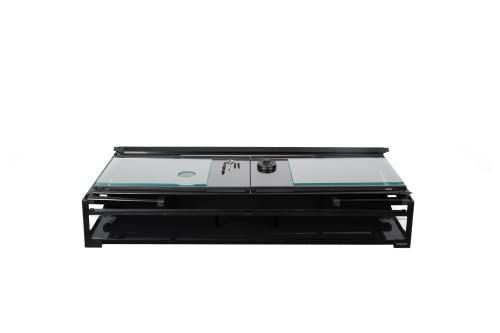 REPTI ZOO Easy-Build NRK0122 Glasterrarium 120x45x45 cm schwarz
