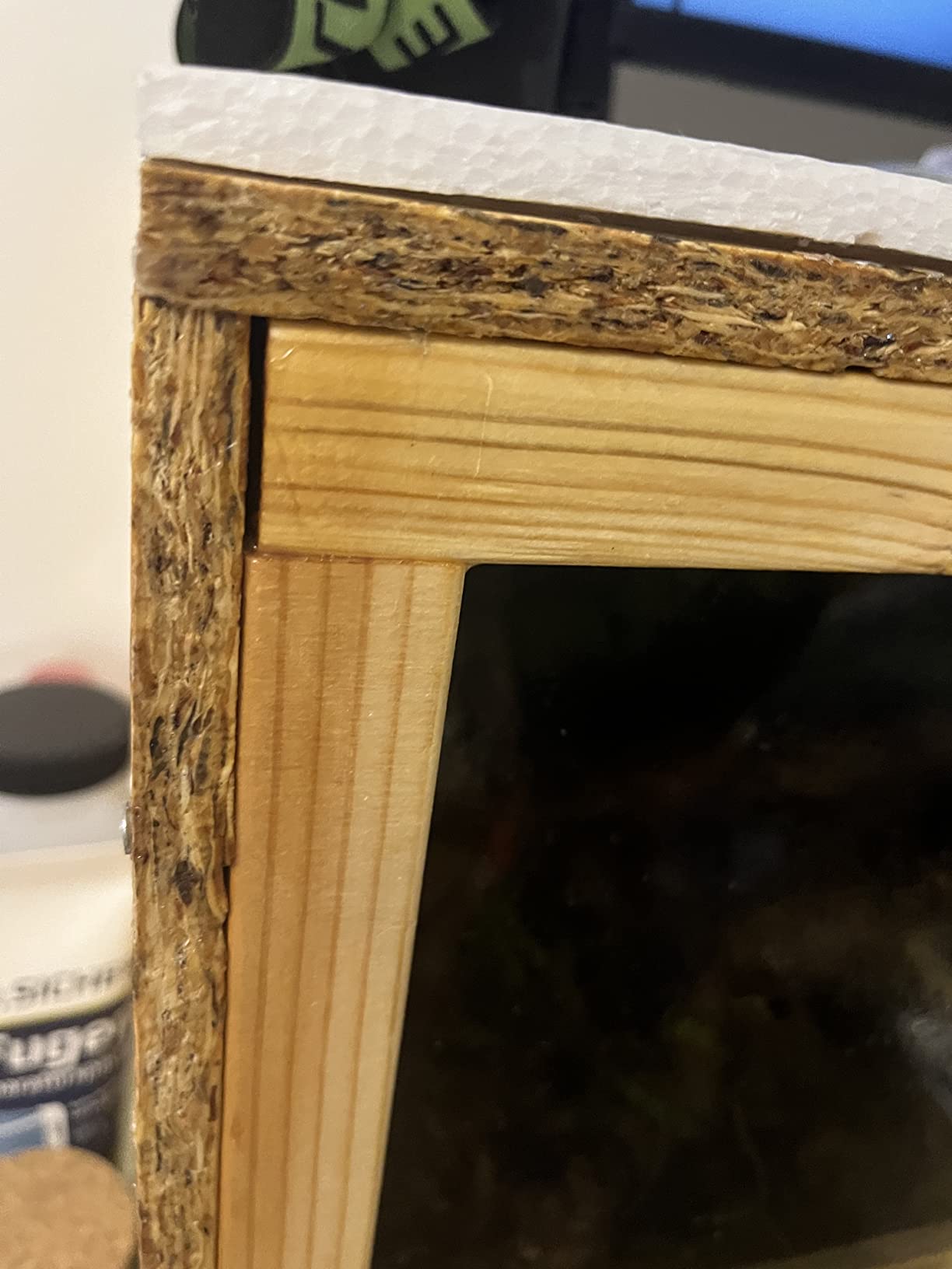 Repiterra Terrarium Holz 100x40x40 cm Seitenbelüftung OSB