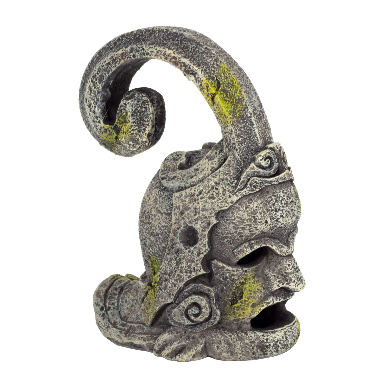ReptiZoo ERS33M Deko-Steinstatue antikes Gesicht