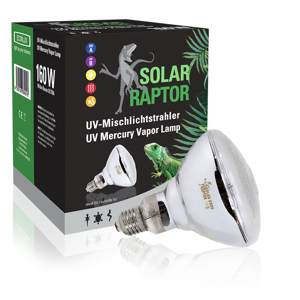 Econlux Solar Raptor UV-Mischlichtstrahler MVL Wärme+UV