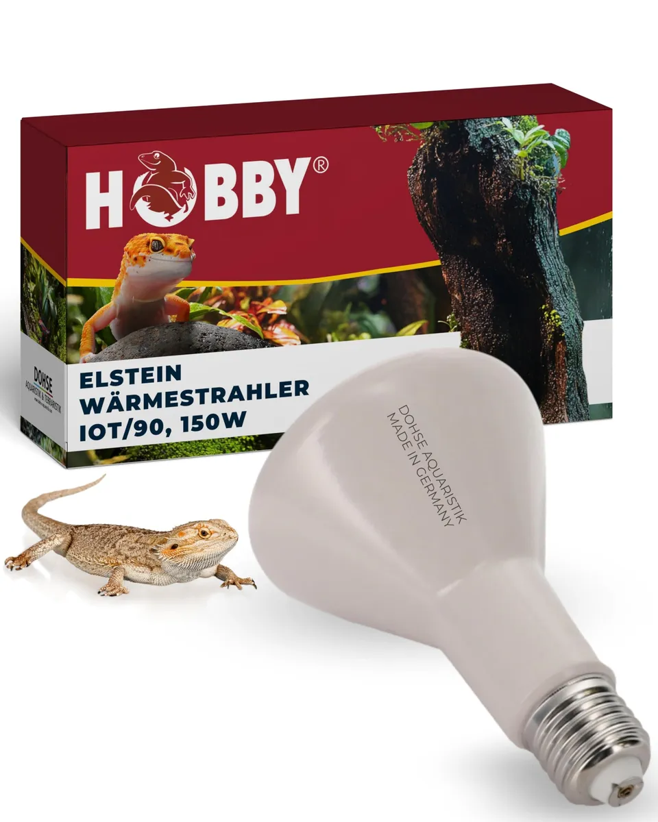 Hobby Elstein Strahler IOT 90 Dunkelstrahler 150 W Keramik