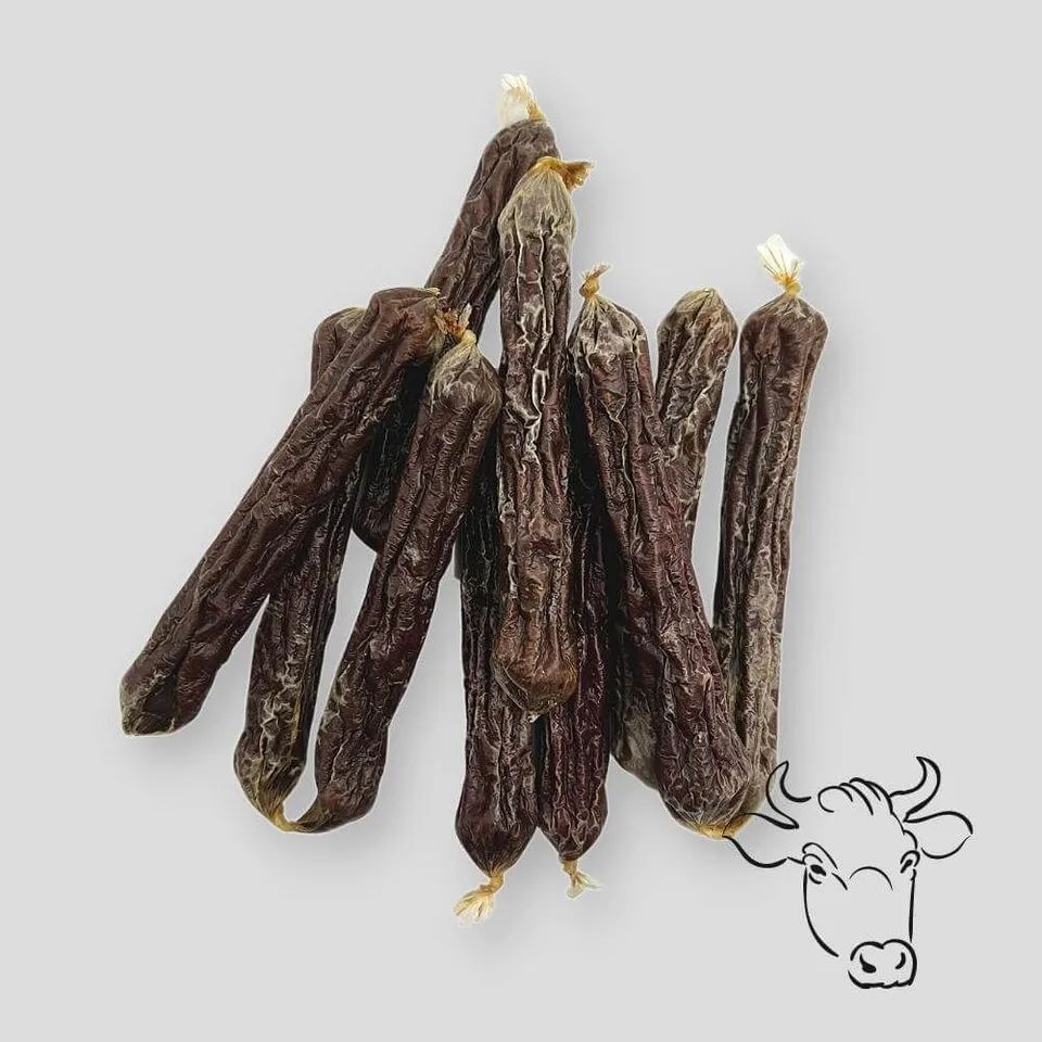 intipa Würstchen Rind Hundesnack 1000 g getrocknet