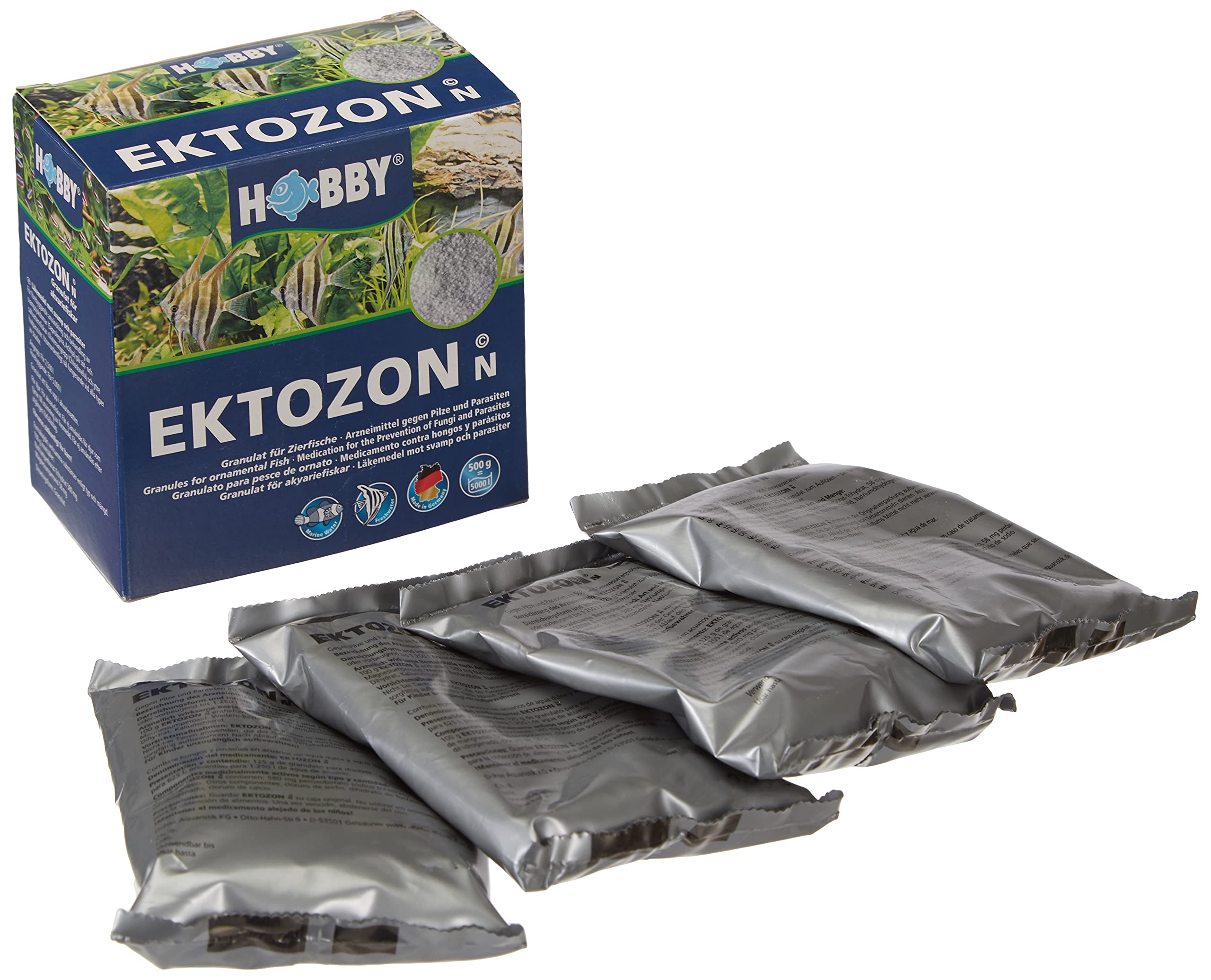 Hobby Ektozon 51395 Wasserpflege 1,5 kg Salz