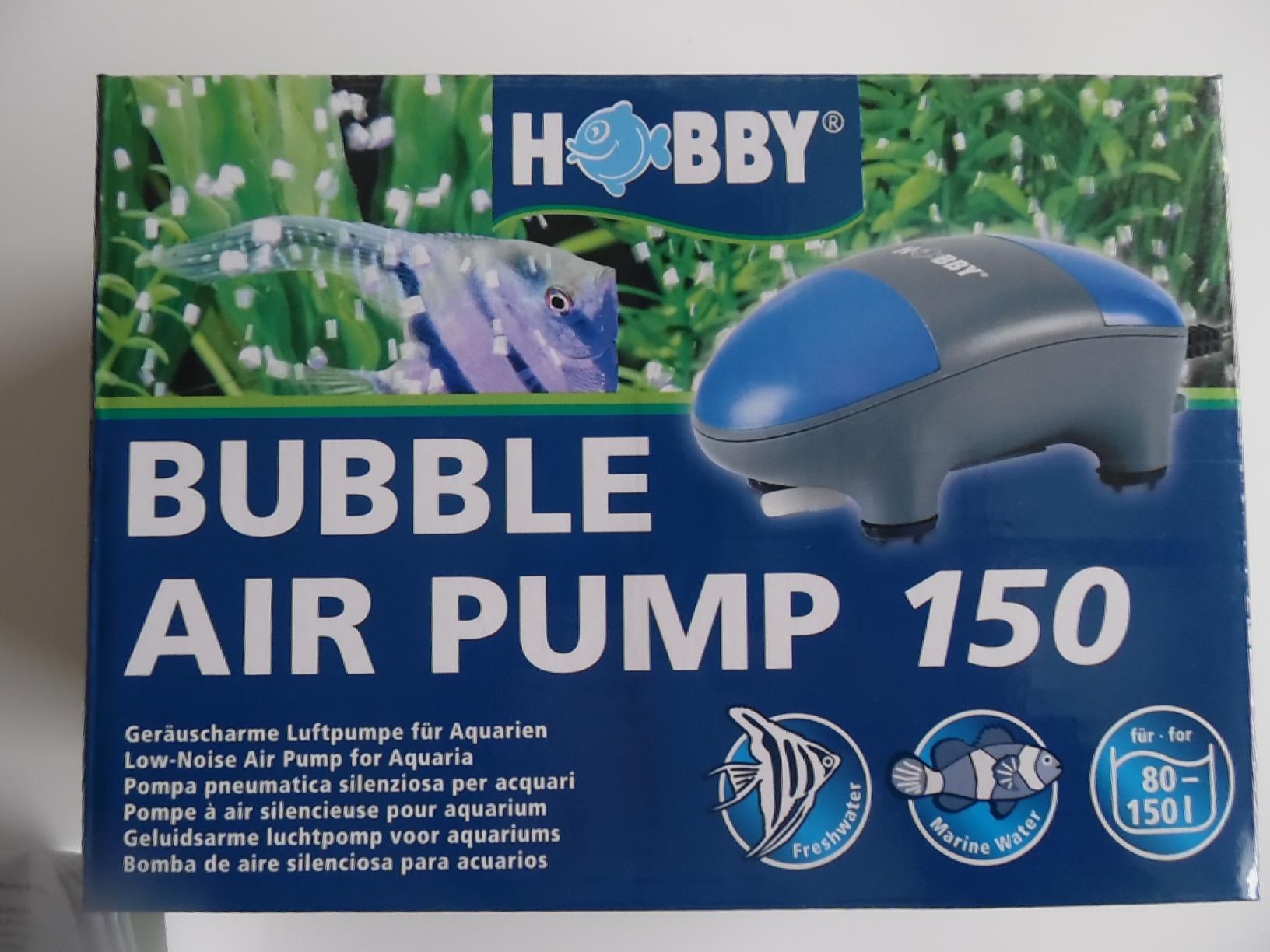 Hobby Bubble Air Pump 100 Luftpumpe 50-100 l leise