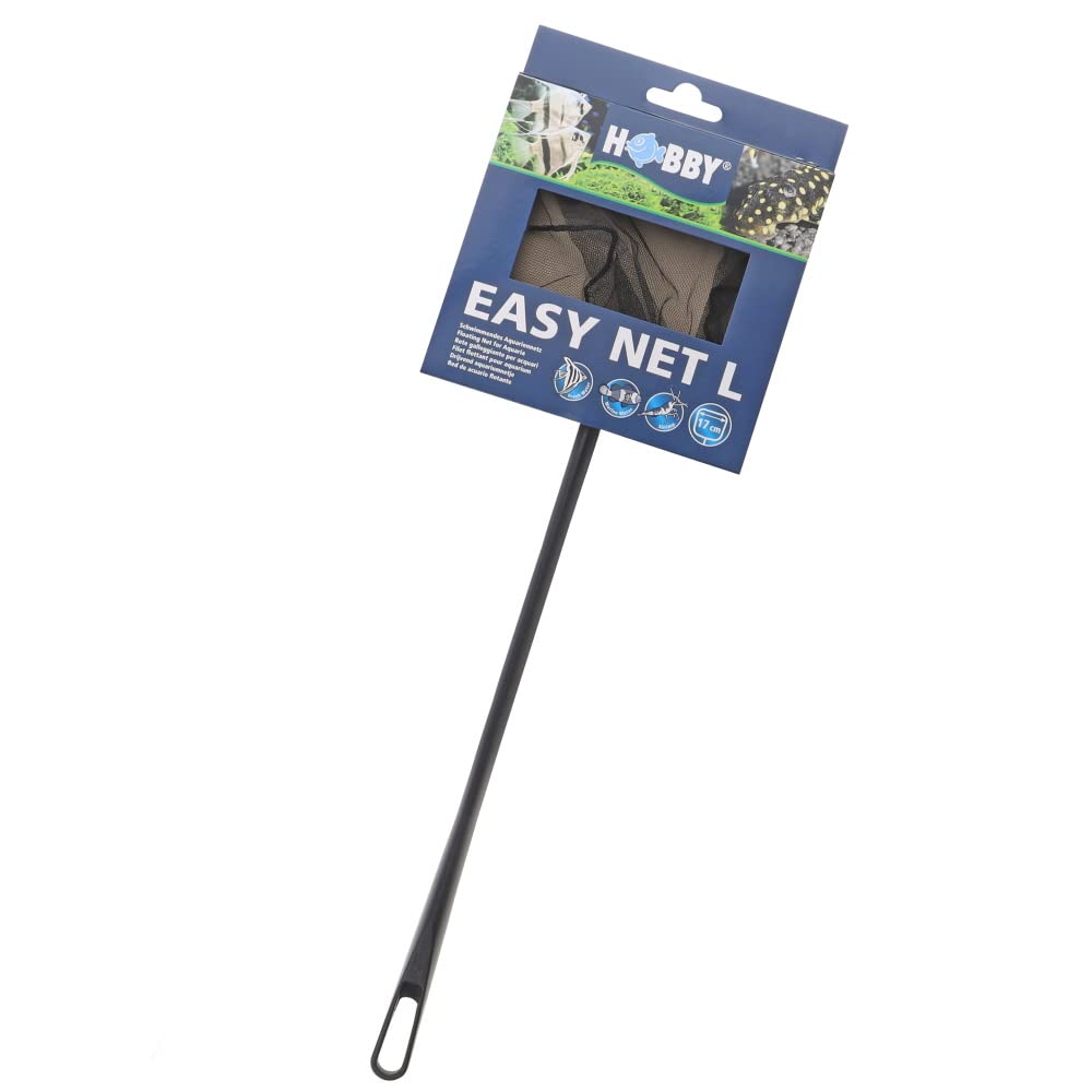 Hobby Easy Net Kescher L 17 cm schwarz weich