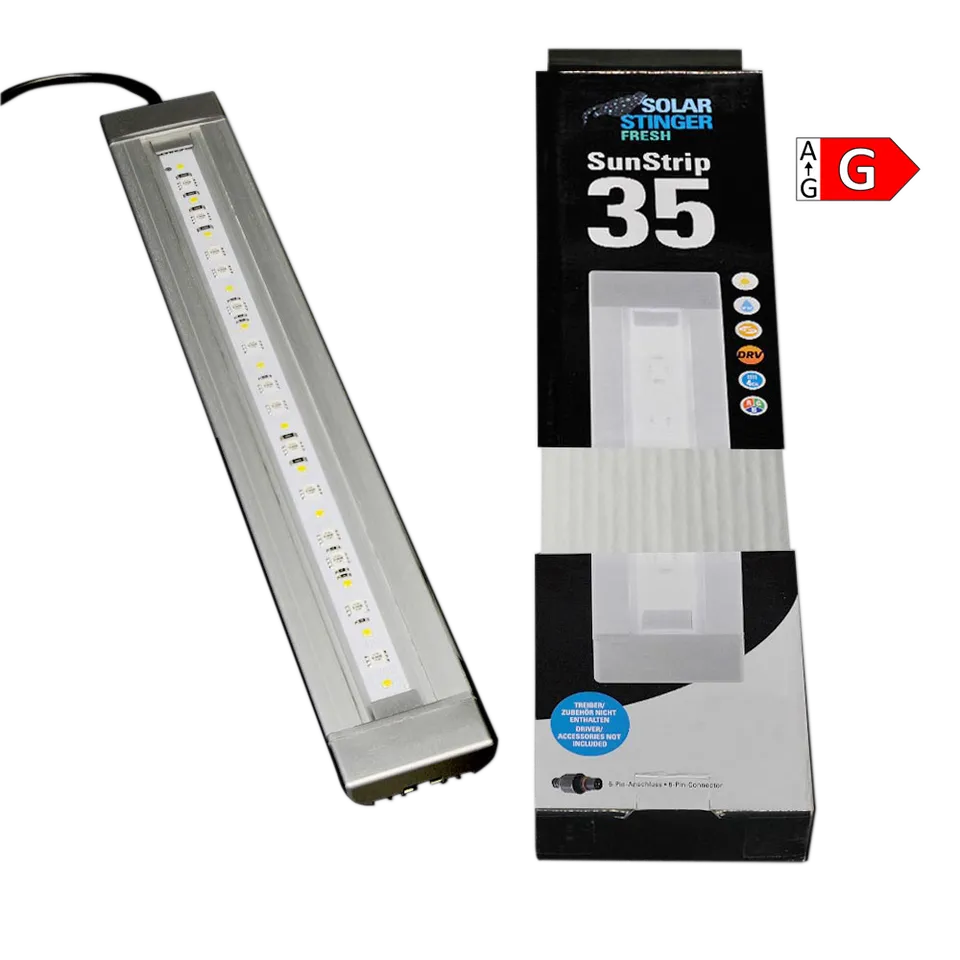Econlux SolarStinger SunStrip 35 Fresh LED-Leuchte Süßwasser