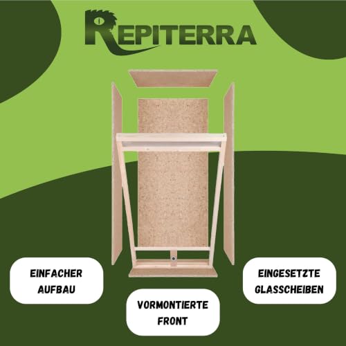 Repiterra Hoch-Terrarium 60x120x60 cm Frontbelüftung