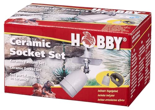 Hobby Ceramic Socket Set 37065 Lampenfassung E27 Kugelgelenk