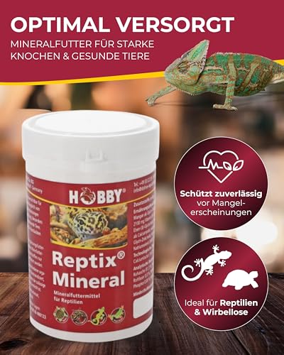 Hobby Reptix Mineral I Mineralpräparat 120g mit D3