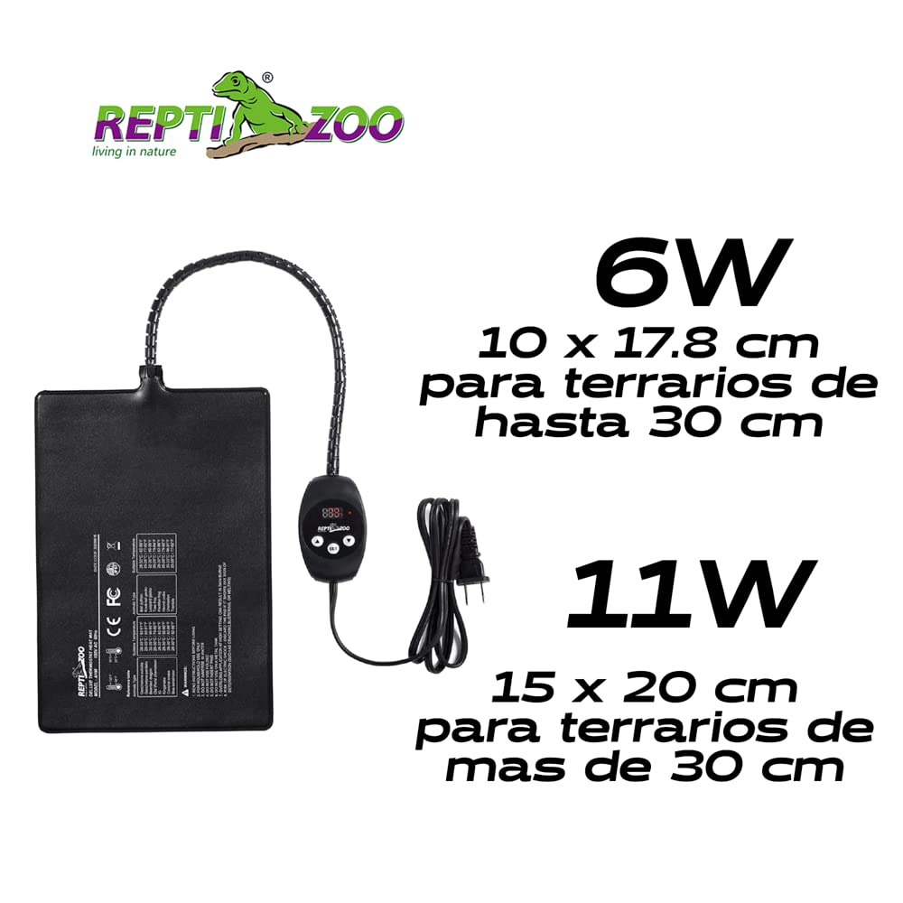 Repti Zoo Deluxe Heizmatte AHM11 11 Watt 15x20cm