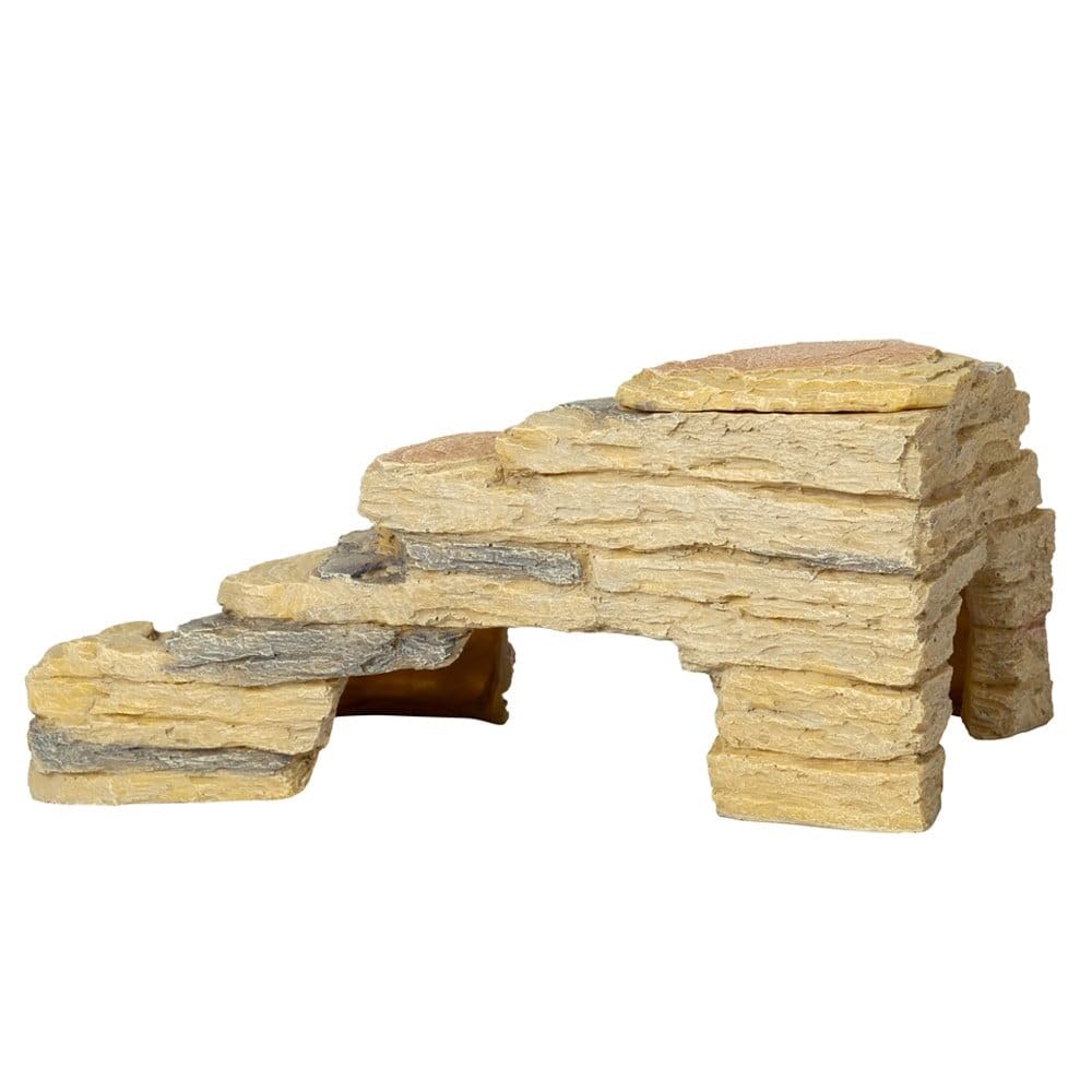 ReptiZoo Hideout Unterschlupf ERS42 3in1 19,5cm lehmgelb