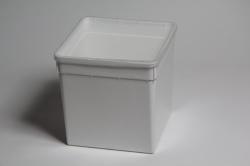 M&S Reptilien Kunststoffbox Box 18,5x18,5x19 cm hoch weiß
