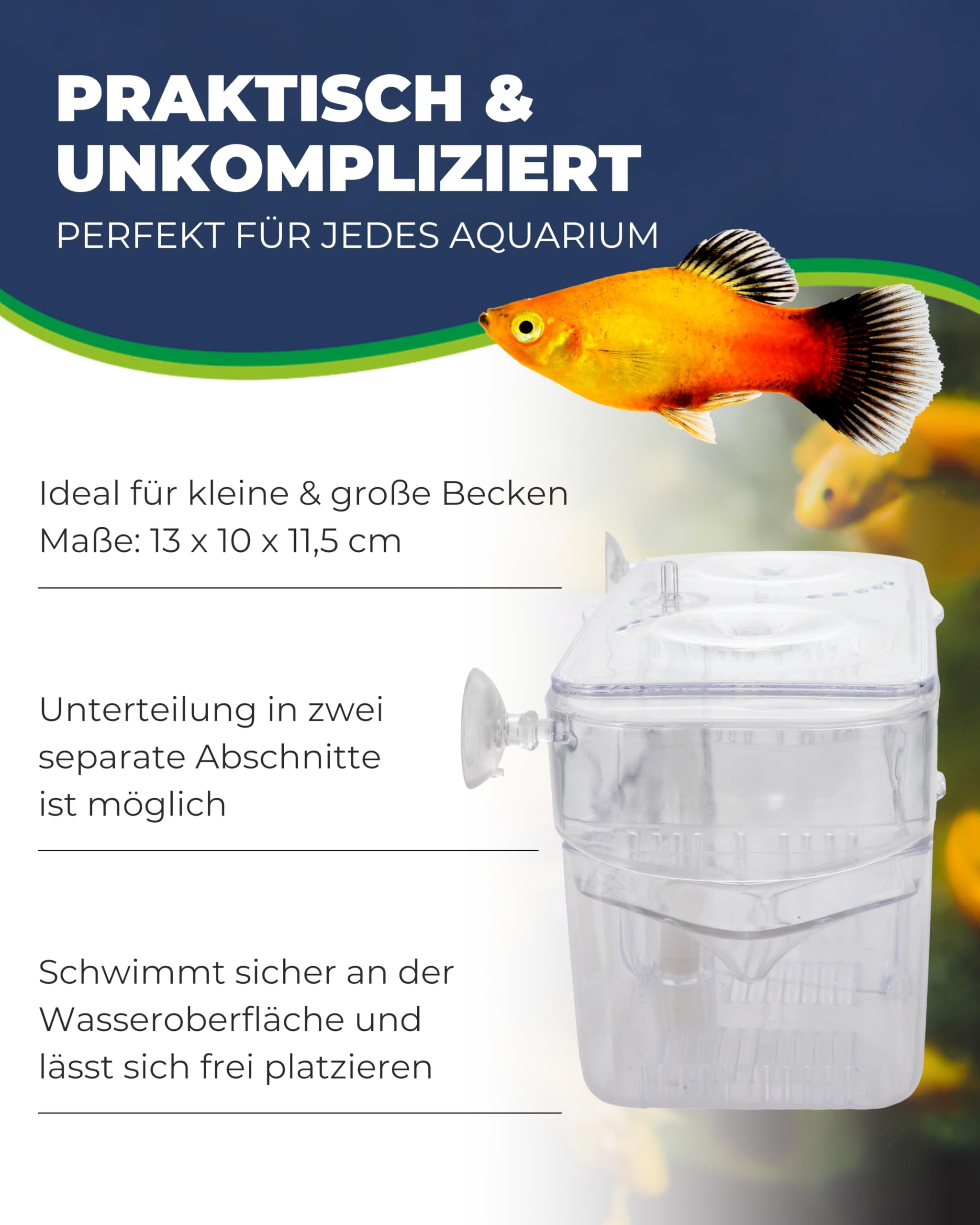 Hobby Nido 4 Ablaichbecken 13x10x11,5 cm Luft